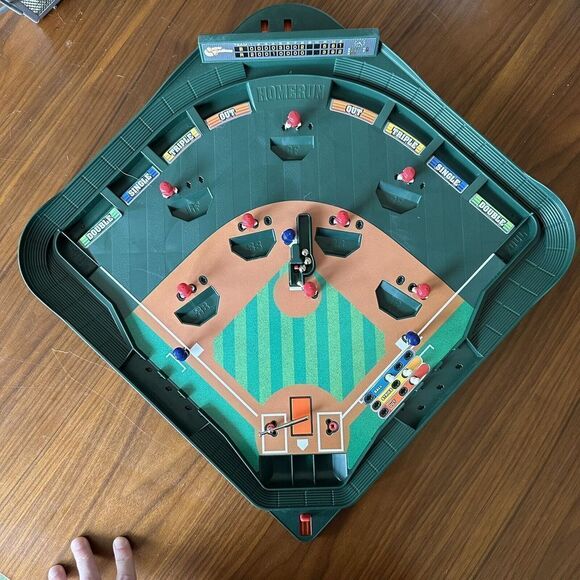 Game Zone Super Stadium Baseball Game with Realistic Baseball W/ Instructions - Picture 4 of 10